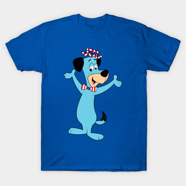 Huckleberry Hound - Patriotic USA T-Shirt by LuisP96